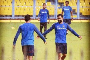 Virat Kohli shares a throwback pic with 'partner in crime' MS Dhoni ahead of Day-Night Test against Bangladesh