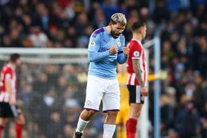Premier League: Manchester City 2-0 Sheffield United: Aguero and De Bruyne strike in contentious win