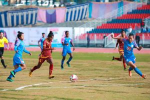 South Asian Games 2019: Indian women's football team pump six past Sri Lanka