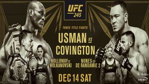 UFC 245: Usman vs. Covington preview, fight card, India time and where to watch