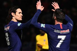 Linas-Montlhery 0-6 Paris Saint-Germain: Cavani, Sarabia braces leads PSG to easy win