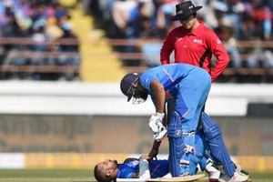 Hit by Cummins, Shikhar Dhawan could be available for series-decider in Bengaluru