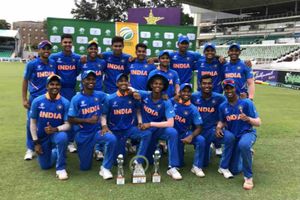 India U19 beat South Africa U19 to clinch the Quadrangular series