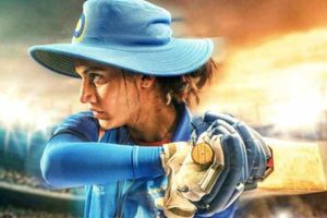 Poster of Mithali Raj biopic 'Shabaash Mithu' released