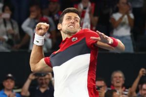 Feisty Djokovic holds off ATP Cup rival Anderson to earn winning start to new decade