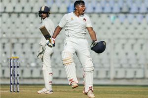 Ranji Trophy: Sarfaraz Khan's 300 helps Mumbai take first-innings lead against UP, bag three points