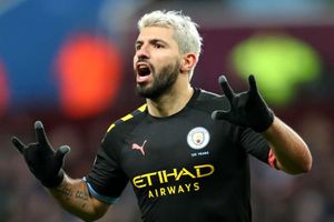 Premier League: Aston Villa 1-6 Manchester City: Aguero sets two records on Drinkwater's disastrous debut