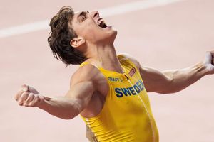 Armand Duplantis breaks pole vault world record