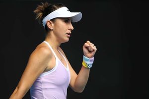 Bencic starts with battling win as Konta goes out in St Petersburg