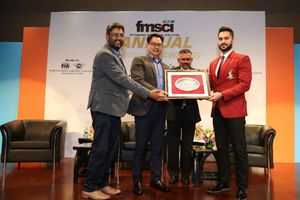 Gaurav Gill and Yash Aradhya felicitated on a memorable day for Indian motorsports at the 2020 FMSCI Awards