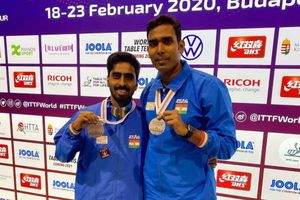Sharath and Sathiyan win silver at Hungarian Open, young Hansini wins bronze in Sweden
