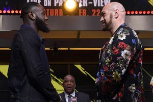 Fury sees 'very nervous' Wilder as pair almost come to blows