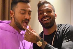 Hardik Pandya flaunts Rolex watch worth Rs 1 crore in brother Krunal Pandya's birthday celebration picture