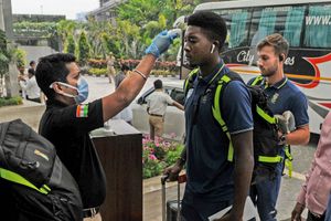 Returning South African team checks in for Kolkata stopover