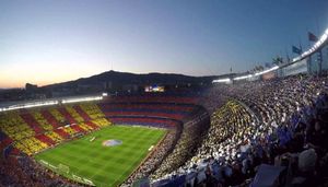 Barcelona to sell title rights to Camp Nou to raise money