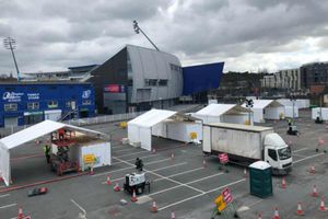 Edgbaston cricket ground turns into COVID-19 testing centre