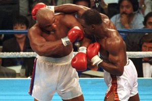 On this day in sport: Foreman falls short, Rams pick first and Juve blunt Barcelona