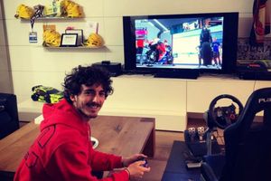 Lockdown Days: Bagnaia wins second #StayAtHomeGP