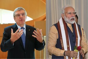 IOC chief Bach thanks PM Modi for Tokyo Olympics support