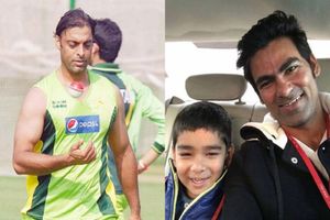 Hilarious! Shoaib Akhtar challenges Mohammad Kaif and his son for a match to test his pace