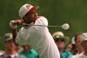 Tiger Woods' major debut became a tale of Burnt Biscuits, tough lessons and Augusta awe