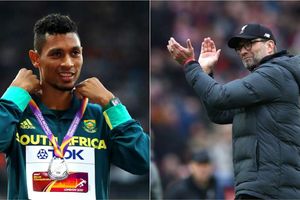 Wayde van Niekerk inspired by Liverpool as athletics star hopes football season is concluded
