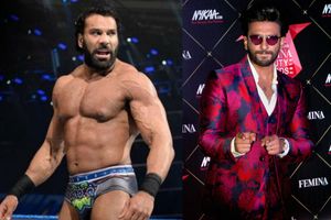 It is, not was!! - WWE superstar Jinder Mahal corrects Bollywood star Ranveer Singh