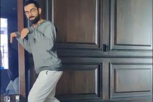 I spotted a dinosaur: Virat Kohli's wife Anushka Sharma shares a funny video of India cricketer