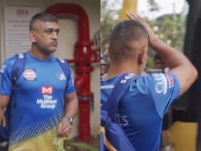 IPL: Chennai Super Kings shares throwback video of MS Dhoni, captions it 'Sweet King's here'