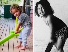Brian Lara's son's batting grip reminds Sachin Tendulkar of his childhood days