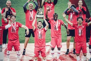 Coronavirus: Salzburg celebrate cup success in socially distant fashion as season restarts