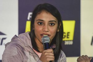 Smriti Mandhana can't wait to join her teammates on the field