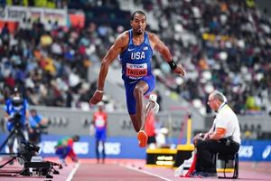 Christian Taylor donates Doha World Championships souvenir to Heritage Collection