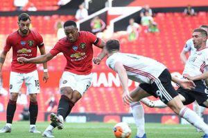 Special hat-trick delights Man Utd star Martial