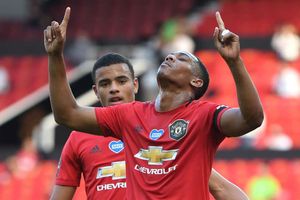 Martial scores Man Utd's first Premier League hat-trick in seven years
