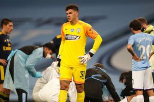 Ederson apologised to Man City team-mate Garcia after horror clash