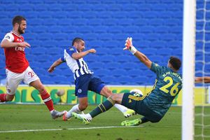 Brighton and Hove Albion 2-1 Arsenal: Maupay and Dunk stun Gunners after Pepe wonder strike