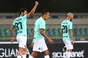 Hellas Verona 2-2 Inter: Veloso strikes late to deny Conte's side