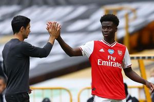 Arteta: More to come from Saka after maiden Arsenal strike