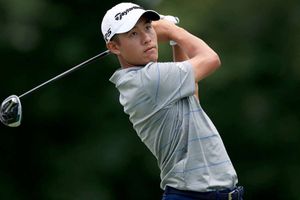 Morikawa leads as Spieth battles at Muirfield Village