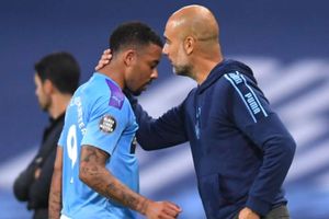 Jesus and Stones laud 'genius' Guardiola for tactical tweak