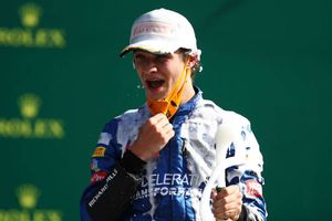 Norris speechless after securing first F1 podium