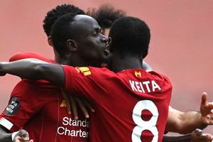 Liverpool 2-0 Aston Villa: Victorious Anfield homecoming for champions
