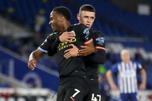Brighton and Hove Albion 0-5 Manchester City: Sterling hits hat-trick as visitors run riot