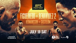 UFC Fight Island 2: Figueiredo vs. Benavidez 2 fight card, date, start time and where to watch