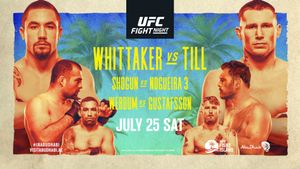 UFC Fight Island 3: Whittaker vs. Till fight card, date, start time and where to watch