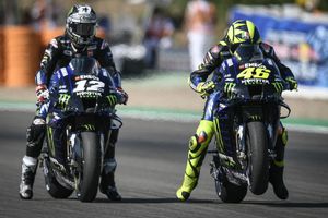 Andalucia MotoGP: Vinales and Rossi quell KTM challenge