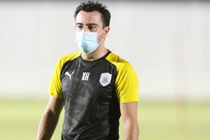 Xavi back at Al Sadd training after recovering from coronavirus