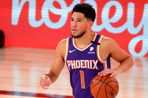 Devin Booker as 8-0 Suns wait on playoff fate: I'm a big Brooklyn Nets fan!