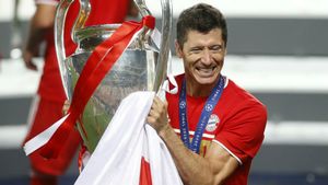 Champions League winner and top scorer Lewandowski: Never stop dreaming